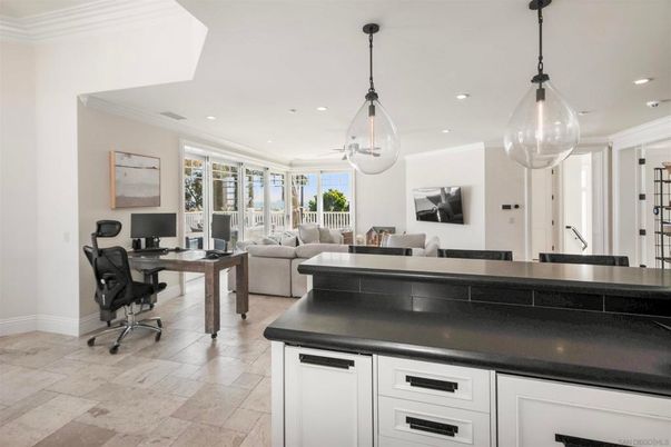 Home Office, Interior, Living room, Pendant Lights, Recessed Lighting