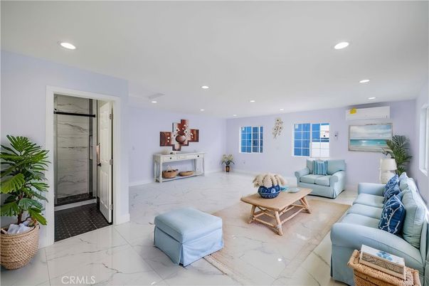 Interior, Living room, Marble, Recessed Lighting