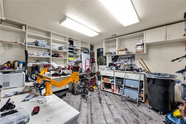 Garage, Interior, Wood Texture Flooring