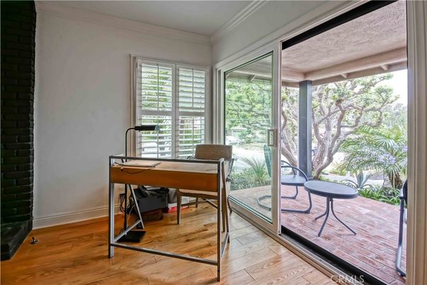 Home Office, Interior, Wood Texture Flooring