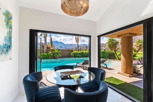 Dining room, Interior, Pool