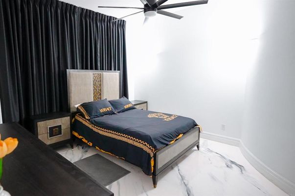 Bedroom, Interior, Marble