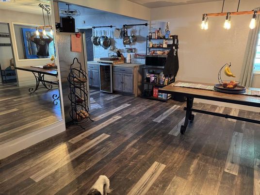 Fireplace, Interior, Living room, Wood Texture Flooring