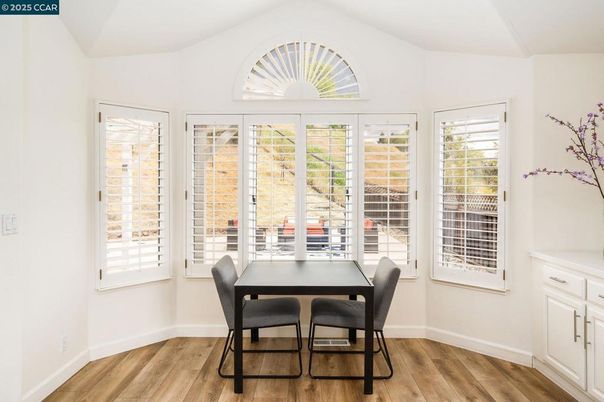 Dining room, Interior, Wood Texture Flooring