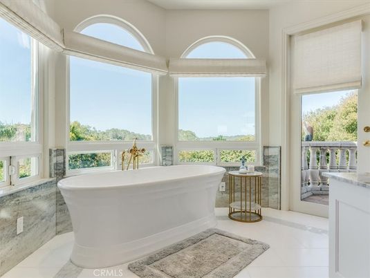 Bathroom, Free Standing Baths, Interior, Marble
