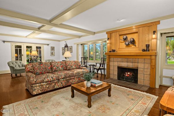 Fireplace, Interior, Living room, Wood Texture Flooring