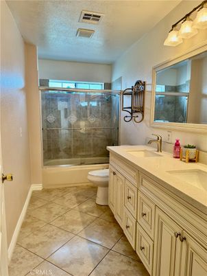 Bathroom, Dual Sink Vanities, Glass Shower, Interior