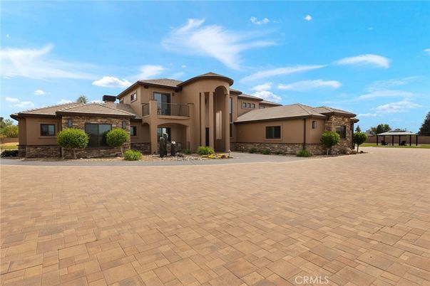 Backyard, Exterior, Facade, Mediterranean