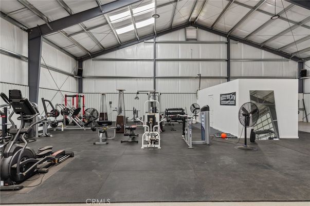 Fitness Equipment, Garage, Gym, Interior