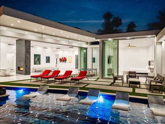 Exterior, Fireplace, Interior, Pool, Recessed Lighting