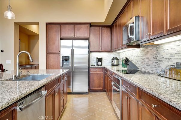 Interior, Kitchen, Pendant Lights, Stainless Steel Appliances