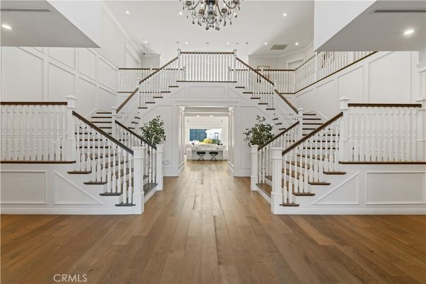 Chandelier, Interior, Recessed Lighting, Wood Texture Flooring
