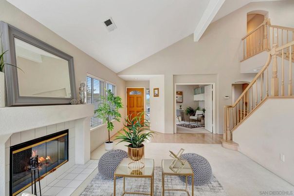 Fireplace, Interior, Living room