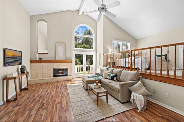 Fireplace, Interior, Living room, Wood Texture Flooring