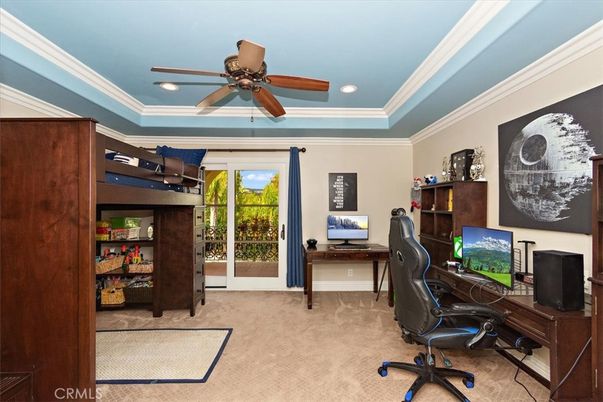 Home Office, Interior, Recessed Lighting