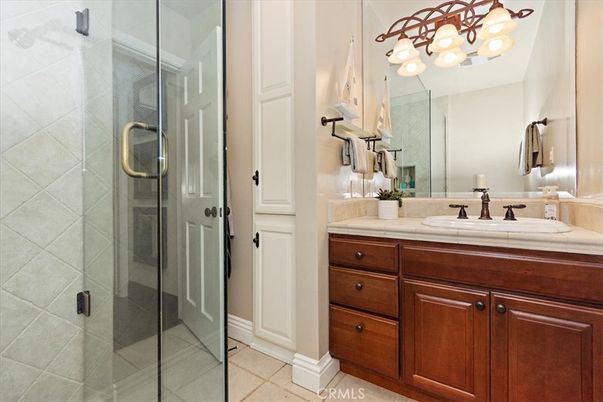 Bathroom, Glass Shower, Interior, Tile Countertops