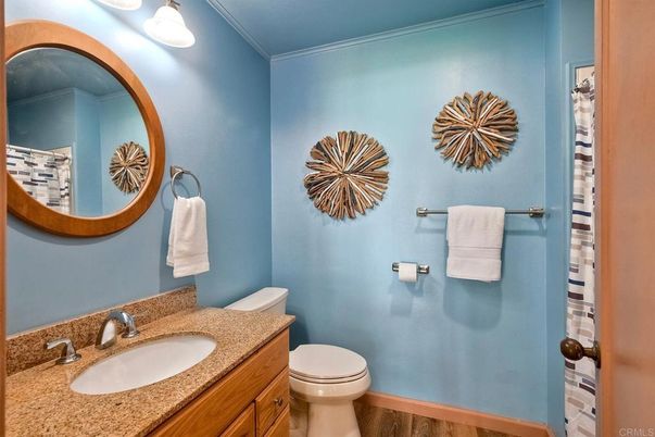 Bathroom, Interior, Wood Texture Flooring