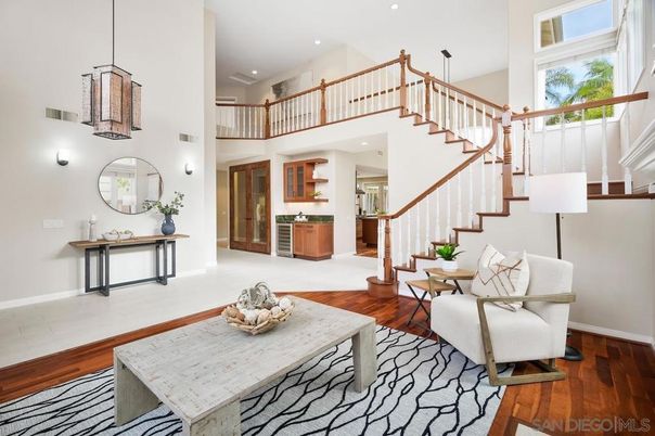 Interior, Pendant Lights, Recessed Lighting, Wood Texture Flooring