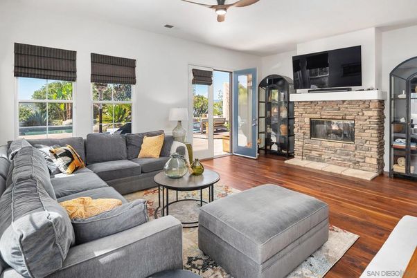 Fireplace, Interior, Living room, Wood Texture Flooring