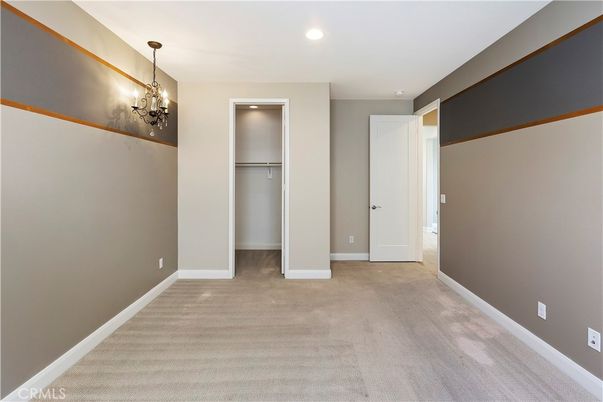 Chandelier, Empty room, Interior, Recessed Lighting, Wood Texture Flooring