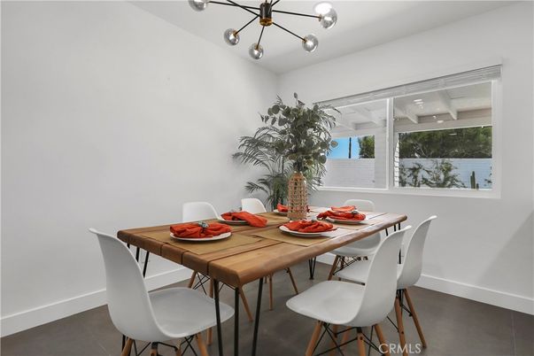 Dining room, Interior, Pendant Lights