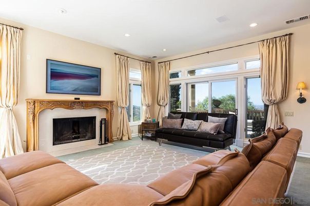 Fireplace, Interior, Living room, Recessed Lighting