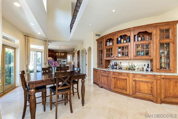 Chandelier, Dining room, Interior, Recessed Lighting
