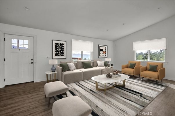 Interior, Living room, Recessed Lighting, Water, Wood Texture Flooring