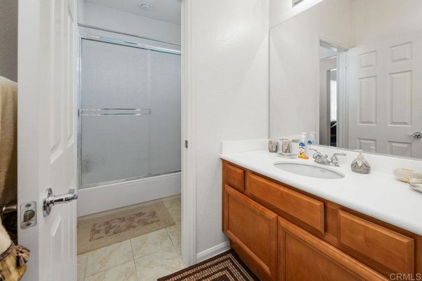 Bathroom, Dual Sink Vanities, Glass Shower, Interior