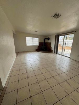 Empty room, Fireplace, Interior