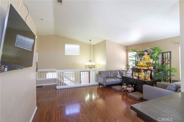 Interior, Living room, Pendant Lights, Wood Texture Flooring