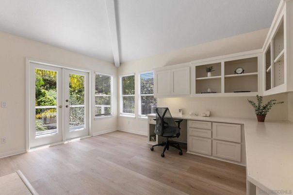 Home Office, Interior, Wood Texture Flooring