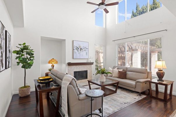 Fireplace, Interior, Living room, Wood Texture Flooring