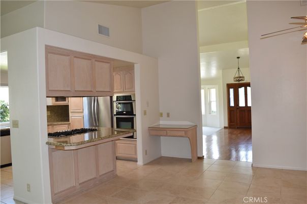 Interior, Kitchen, Pendant Lights, Stainless Steel Appliances, Wood Texture Flooring