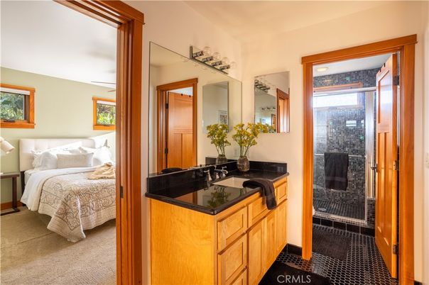 Bathroom, Bedroom, Glass Shower, Interior