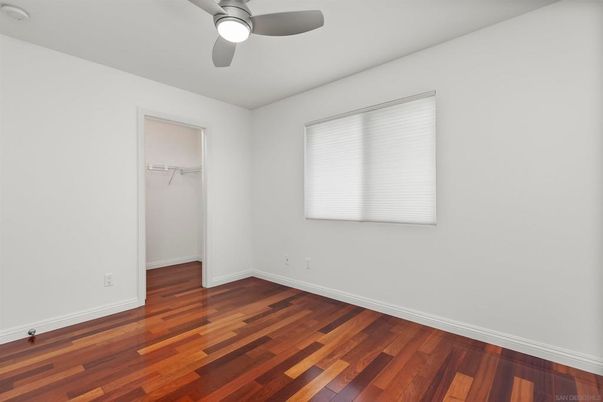 Empty room, Interior, Walk-in Closets, Wood Texture Flooring
