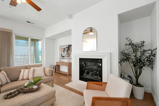 Fireplace, Interior, Living room, Wood Texture Flooring