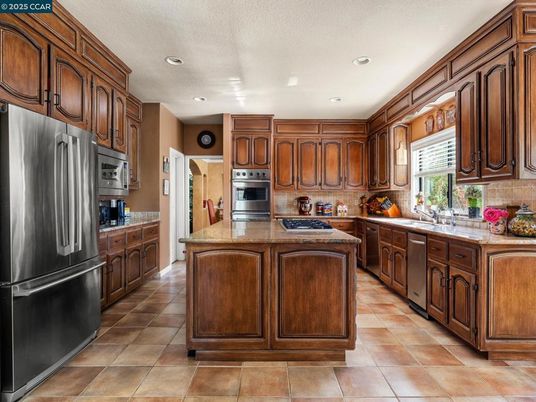 Interior, Kitchen, Recessed Lighting, Stainless Steel Appliances