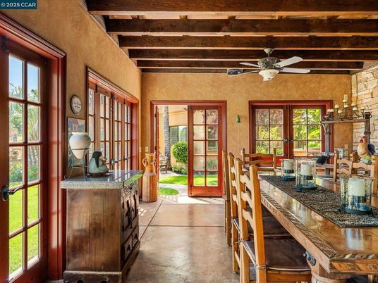 Interior, Stone Walls, Wooden Beams, Wooden Ceilings