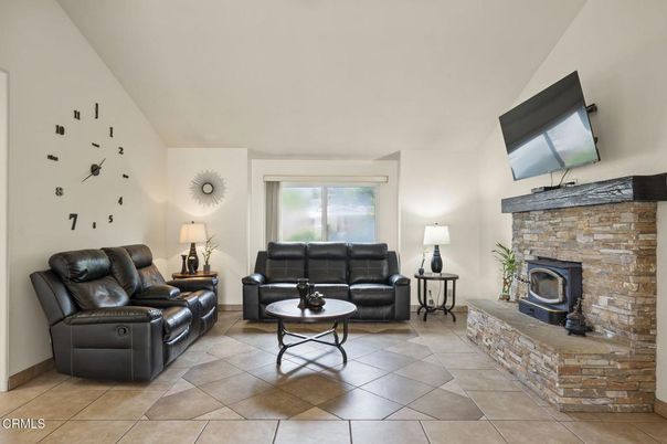 Fireplace, Interior, Living room, Stone Walls