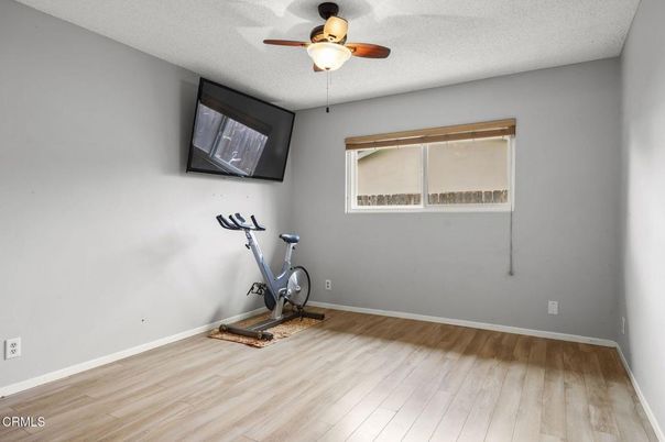 Fitness Equipment, Interior, Wood Texture Flooring