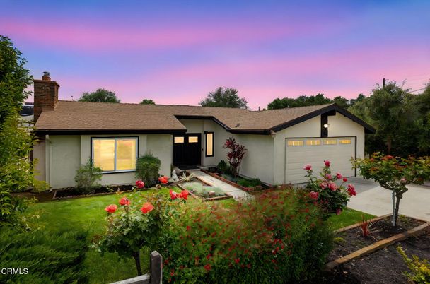 Attached, Backyard, Exterior, Facade, Ranch