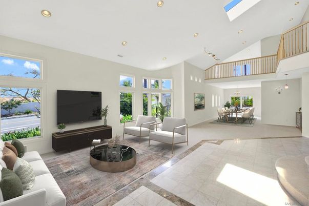 Dining room, Interior, Living room, Recessed Lighting