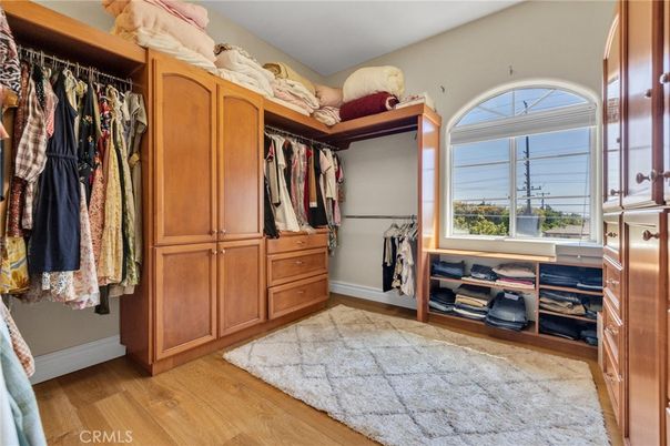 Interior, Walk-in Closets, Wood Texture Flooring