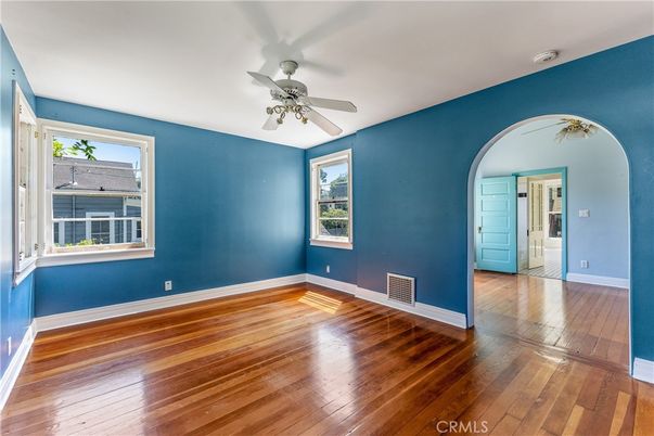 Empty room, Interior, Wood Texture Flooring
