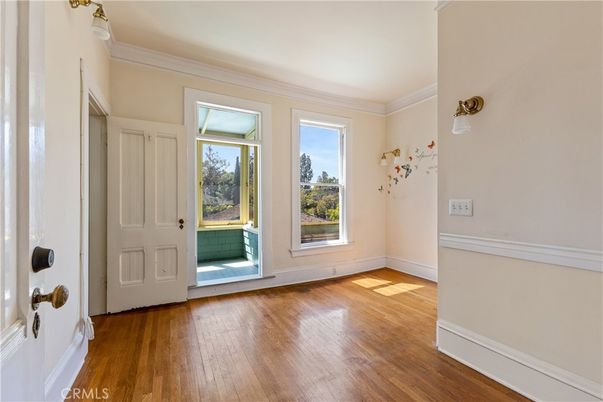 Empty room, Interior, Wood Texture Flooring