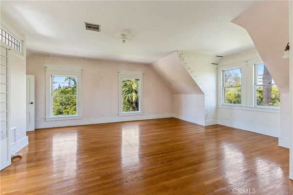 Empty room, Interior, Wood Texture Flooring