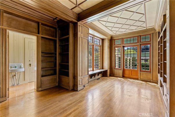 Empty room, Interior, Wood Texture Flooring