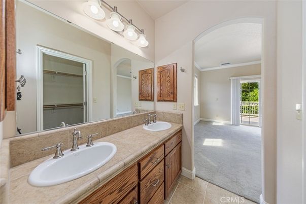 Bathroom, Dual Sink Vanities, Interior, Tile Countertops