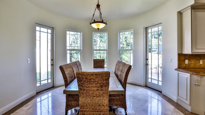 Dining room, Interior, Pendant Lights
